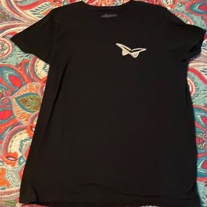 My hero academy black t-shirt